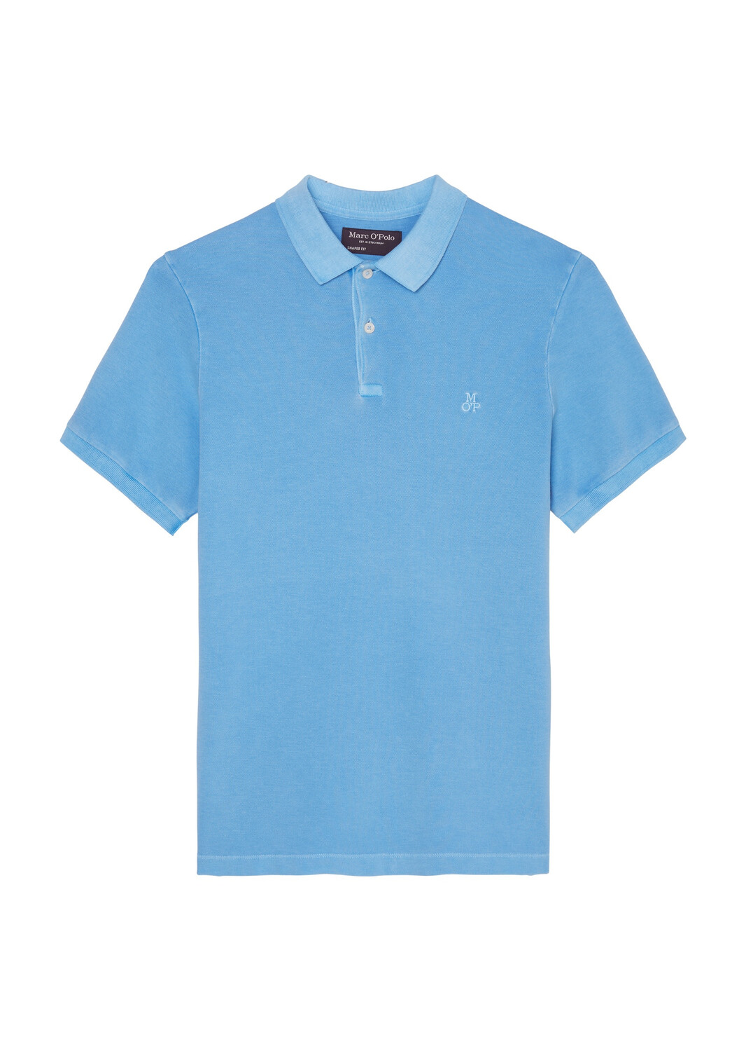 

Поло Marc O'Polo Kurzarm Piqué shaped, цвет azure blue