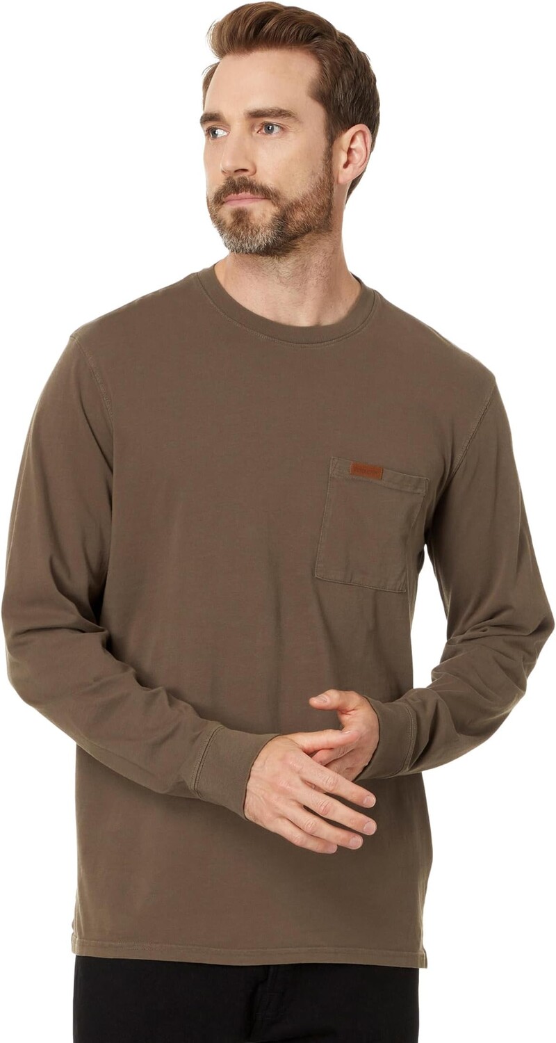 

Футболка Pendleton Deschutes Tee Long Sleeve, цвет Ash Brown