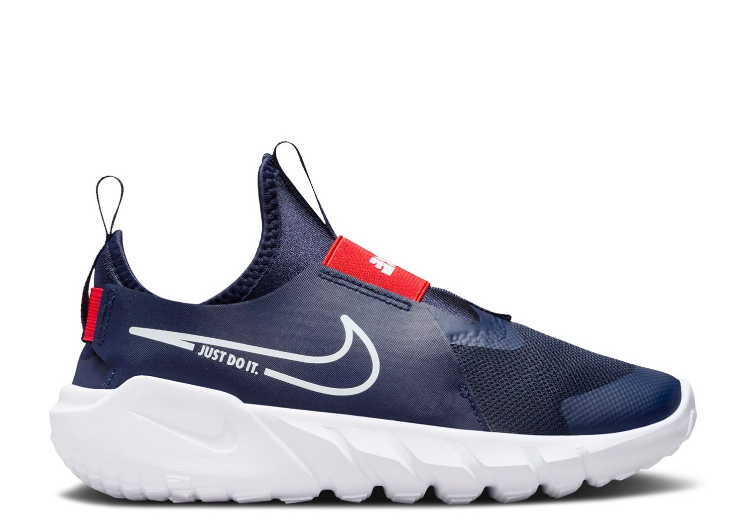 

Кроссовки Nike Flex Runner 2 Gs 'Midnight Navy Picante Red', синий