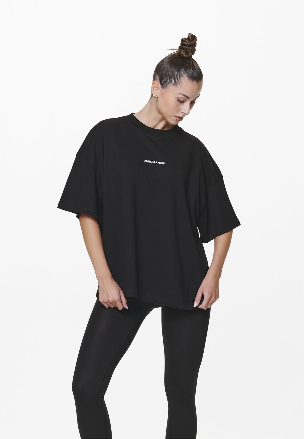 

Футболка с принтом ARENDAL LOGO HEAVY OVERSIZED TEE Pegador, цвет black