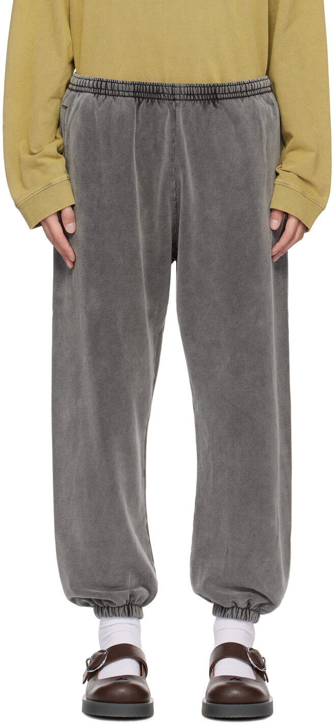

Серые спортивные штаны с выцветшими эффектами Acne Studios