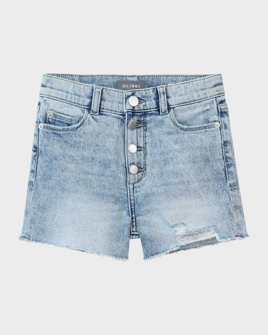 

Шорты Lucy Cut Off с высокой посадкой для девочек, размер 8–16 DL1961 Premium Denim