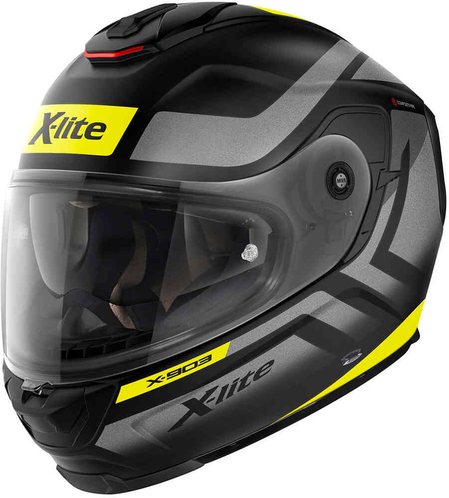 

X-lite X-903 Бортовой шлем N-Com X-Lite, желтый/черный/серебристый