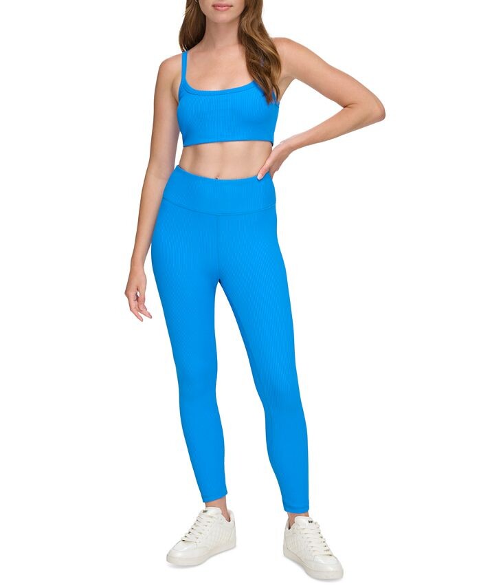 

Женские леггинсы в рубчик 7/8 DKNY, синий