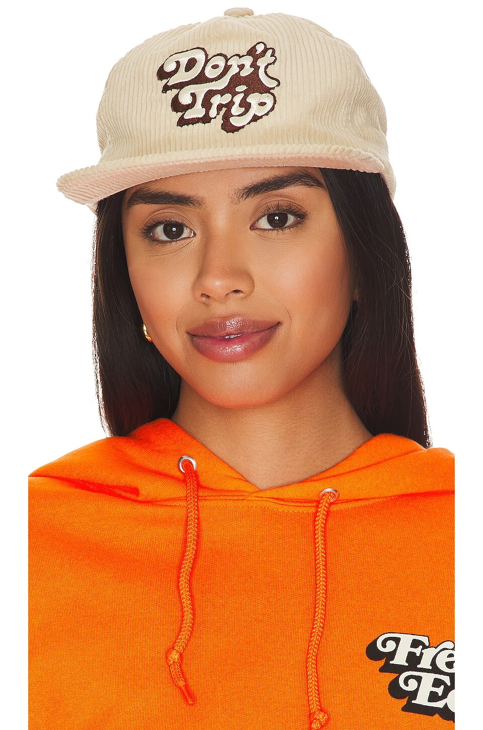 

Кепка Free & Easy Don't Trip Fat Corduroy Snapback, кремовый
