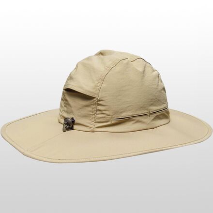 Санбриолет Солнцезащитная шляпа Outdoor Research, темно-зеленый canze camouflage tactical hat round brimmed boonie hat outdoor mountaineering fisherman hat double side sun hat