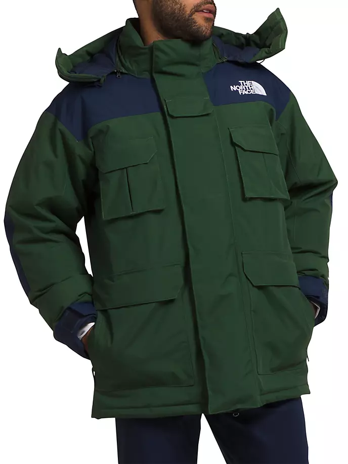 

Пуховая парка с капюшоном Coldworks The North Face, синий