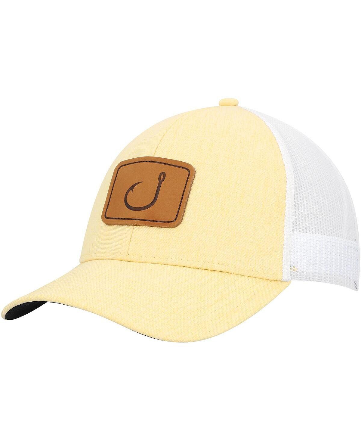 

Мужская желто-белая кепка Lay Day Trucker Snapback Avid