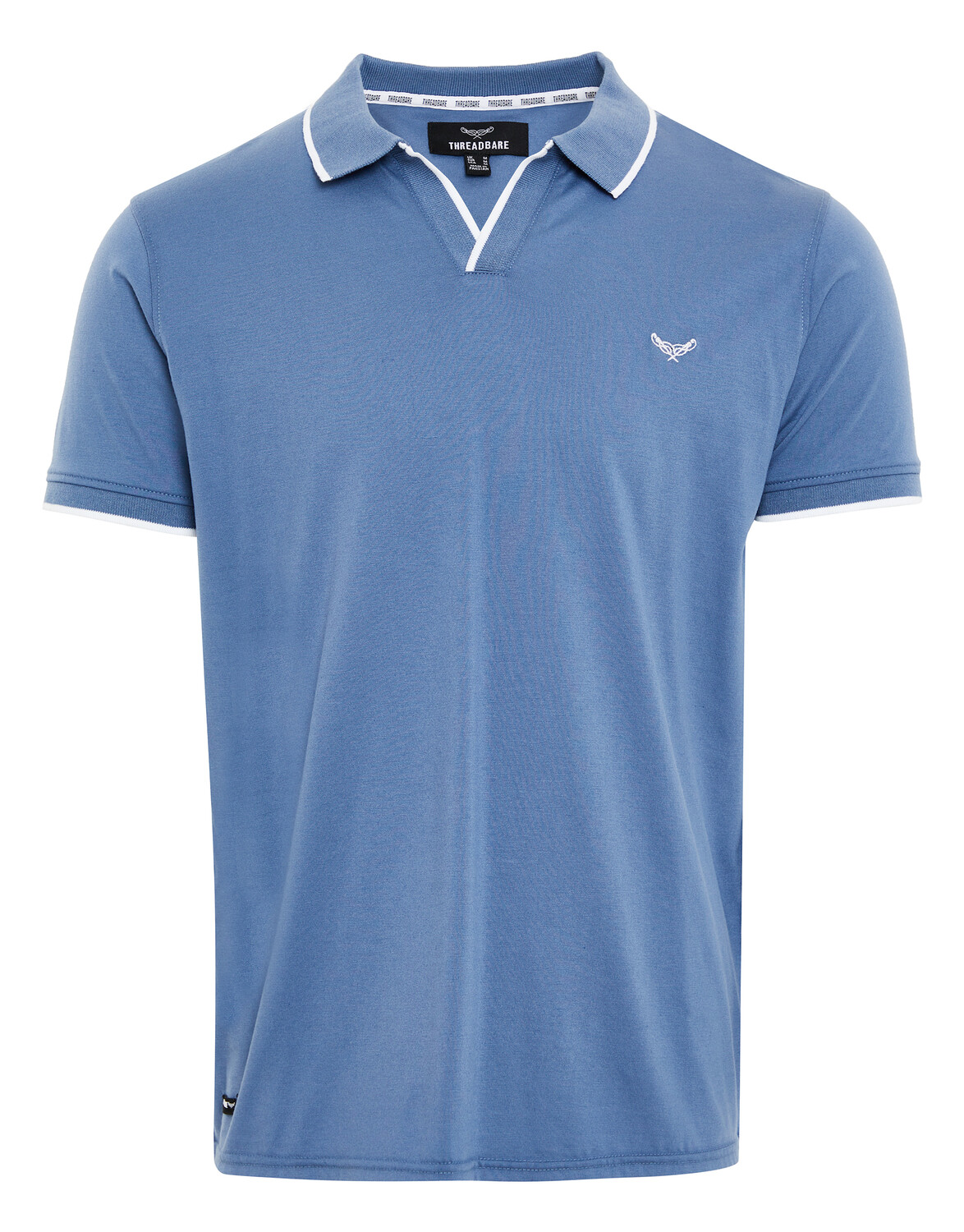 

Поло Threadbare Kurzarm Polo THB Polo Mabel, цвет Denim