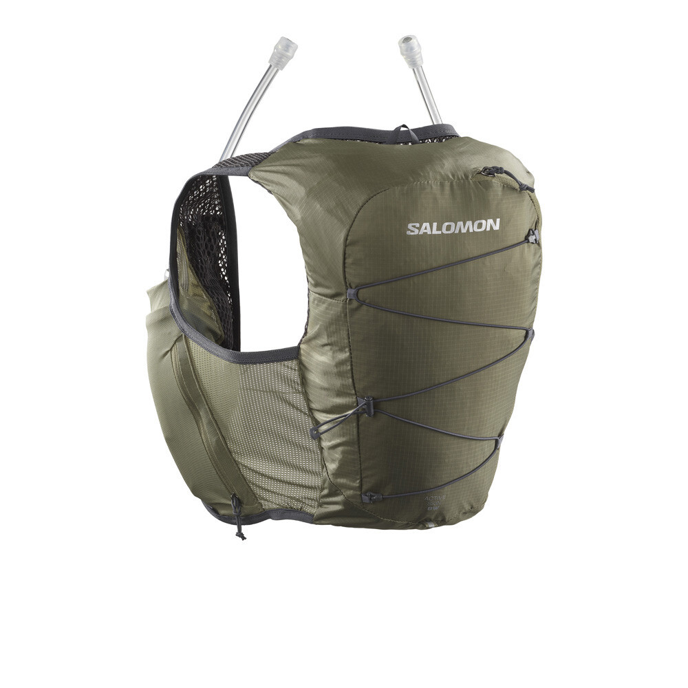 

Рюкзак Salomon Active Skin 8 With Flasks, зеленый