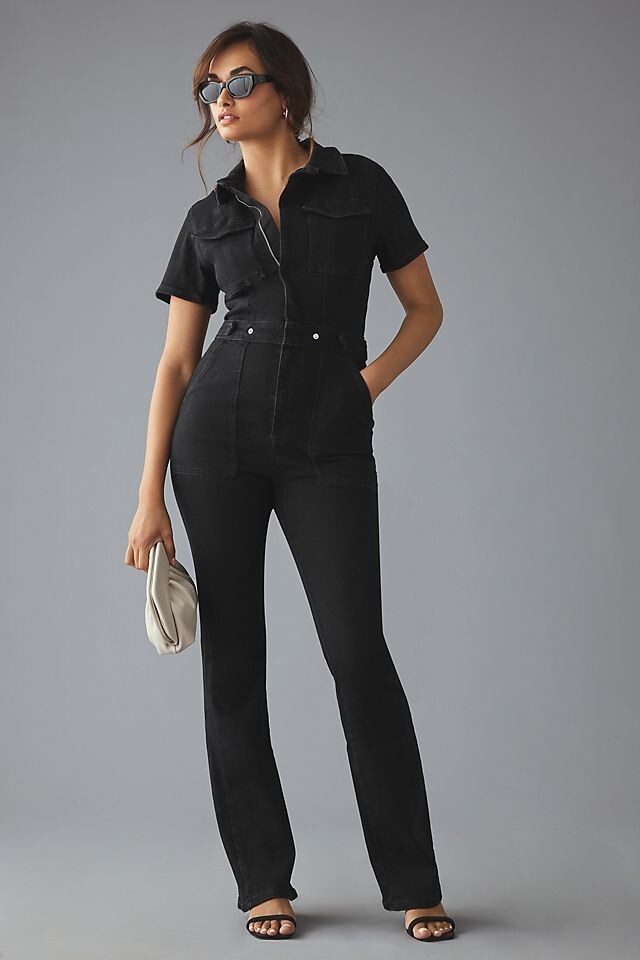 

Комбинезон Good American Fit For Success Bootcut, черный