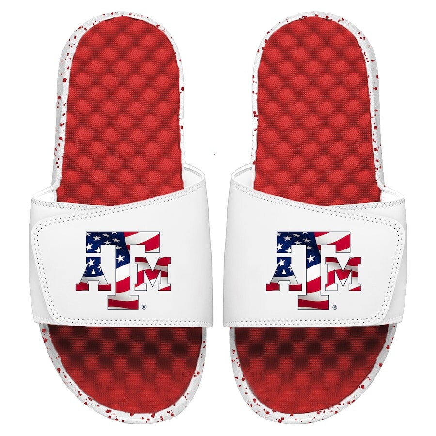 

Шлепанцы ISlide Texas A And M Aggies, белый