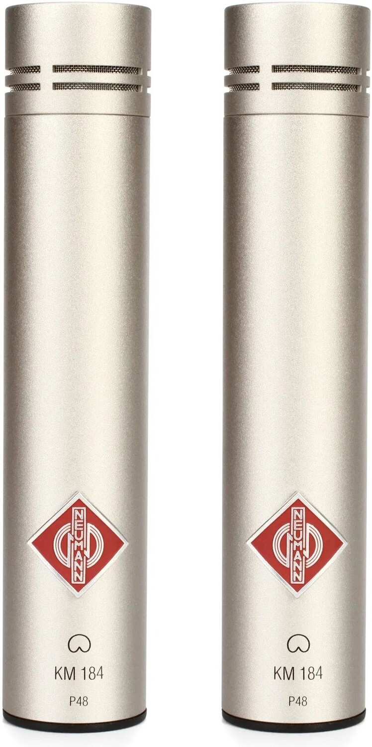 

Neumann KM 184 Stereo Set Пара кардиоидных микрофонов с малой диафрагмой - никель