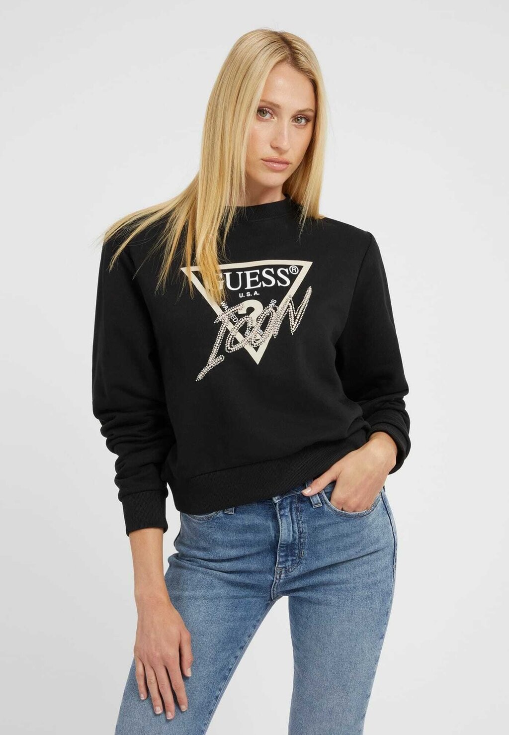 

Толстовка Guess, черный