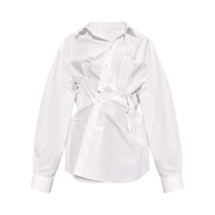 

Рубашка Maison Margiela Irregular Shirt, белый