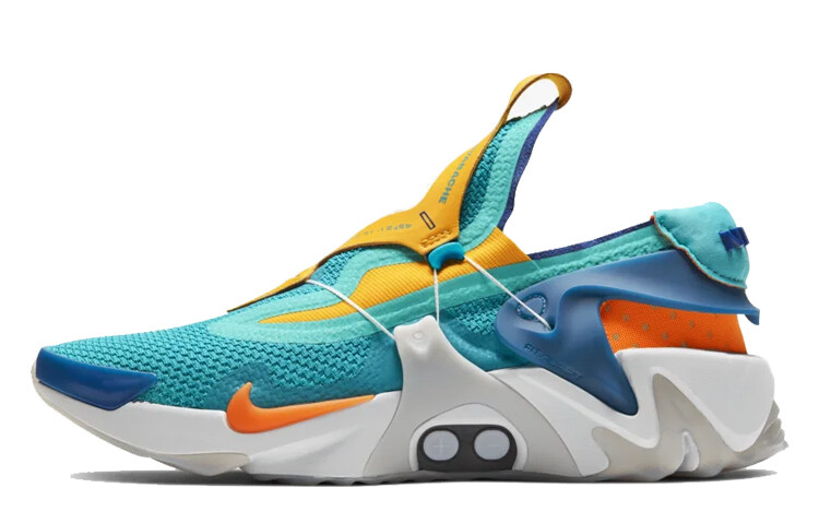 

Nike Adapt Huarache Hyper Jade/Total Orange Yellow/Blue