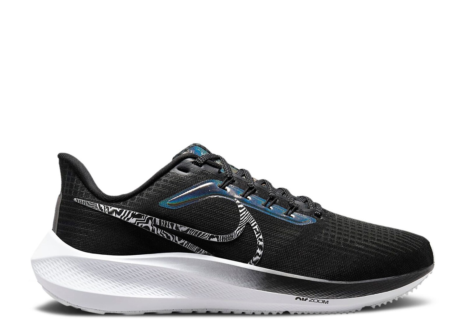 

Кроссовки Nike Wmns Air Zoom Pegasus 39 'Black Zebra Iridescent', черный