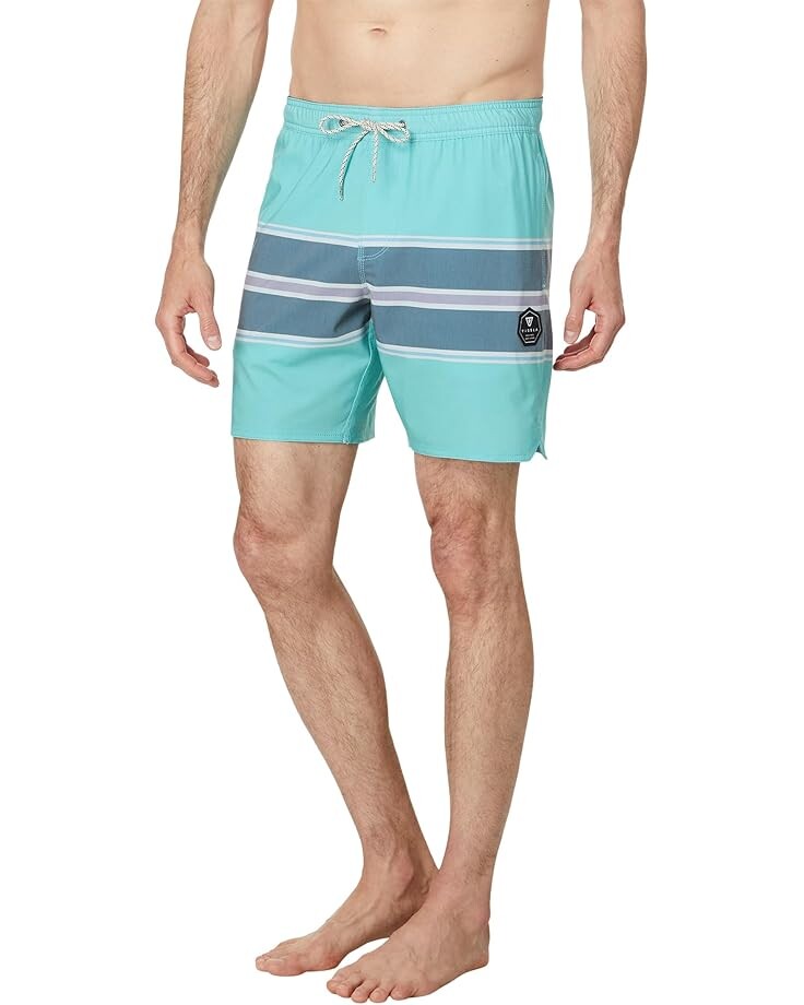 

Плавки VISSLA Freelap 16.5" Ecolastic Trunks, цвет Jade