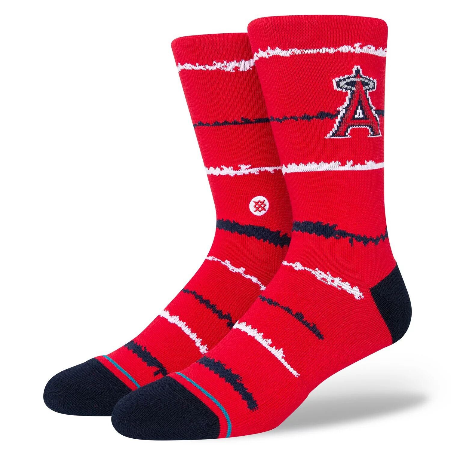 

Мужские носки Stance Los Angeles Angels Chalk Crew