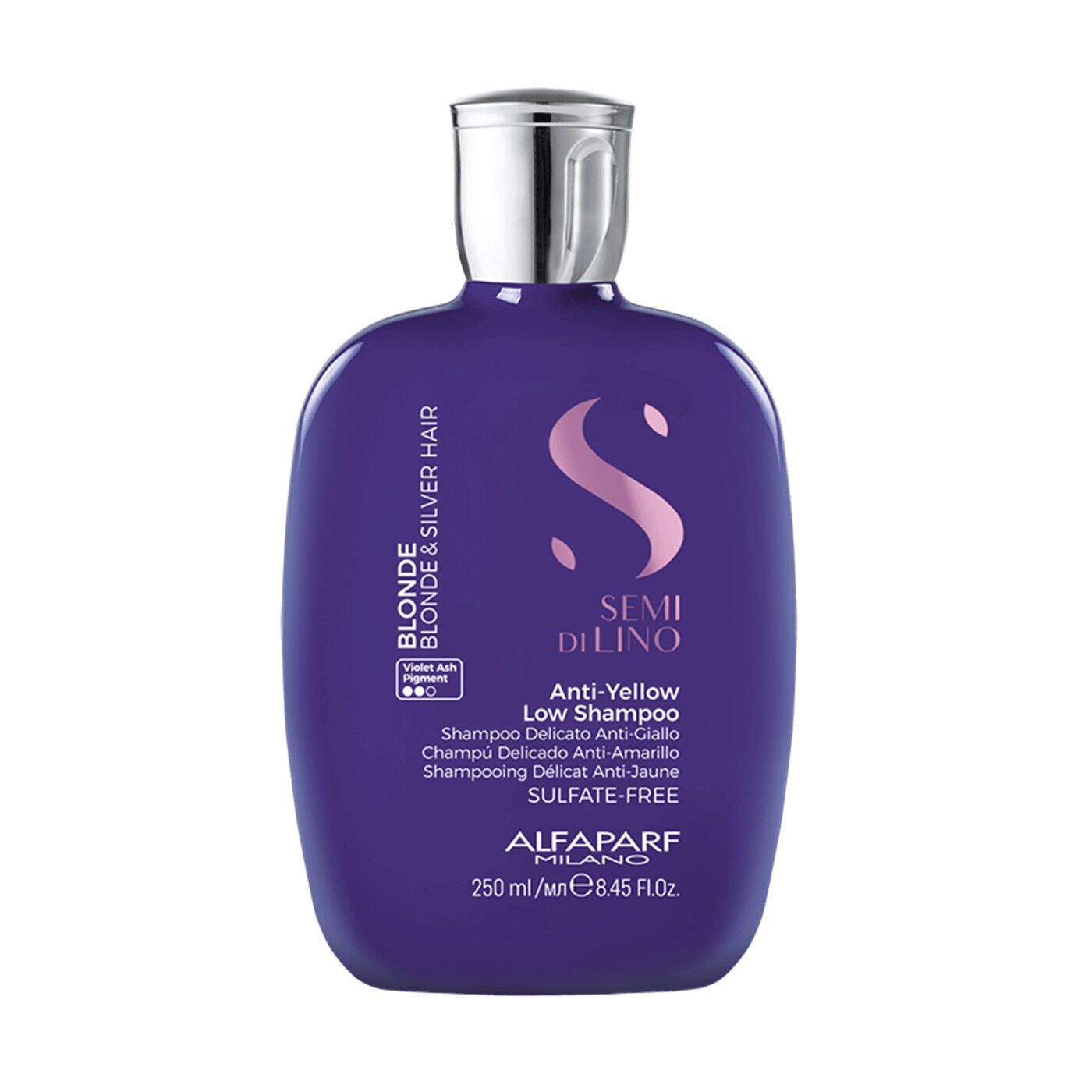 

Нежный шампунь для светлых и осветленных волос Alfaparf Semi Di Lino Blonde, 250 мл