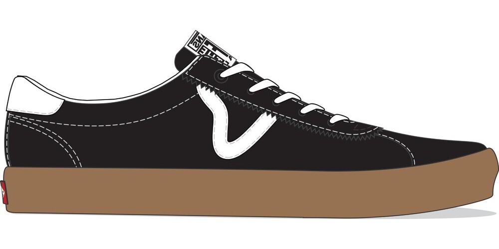 

Низкие кроссовки Vans Sport Low, черный