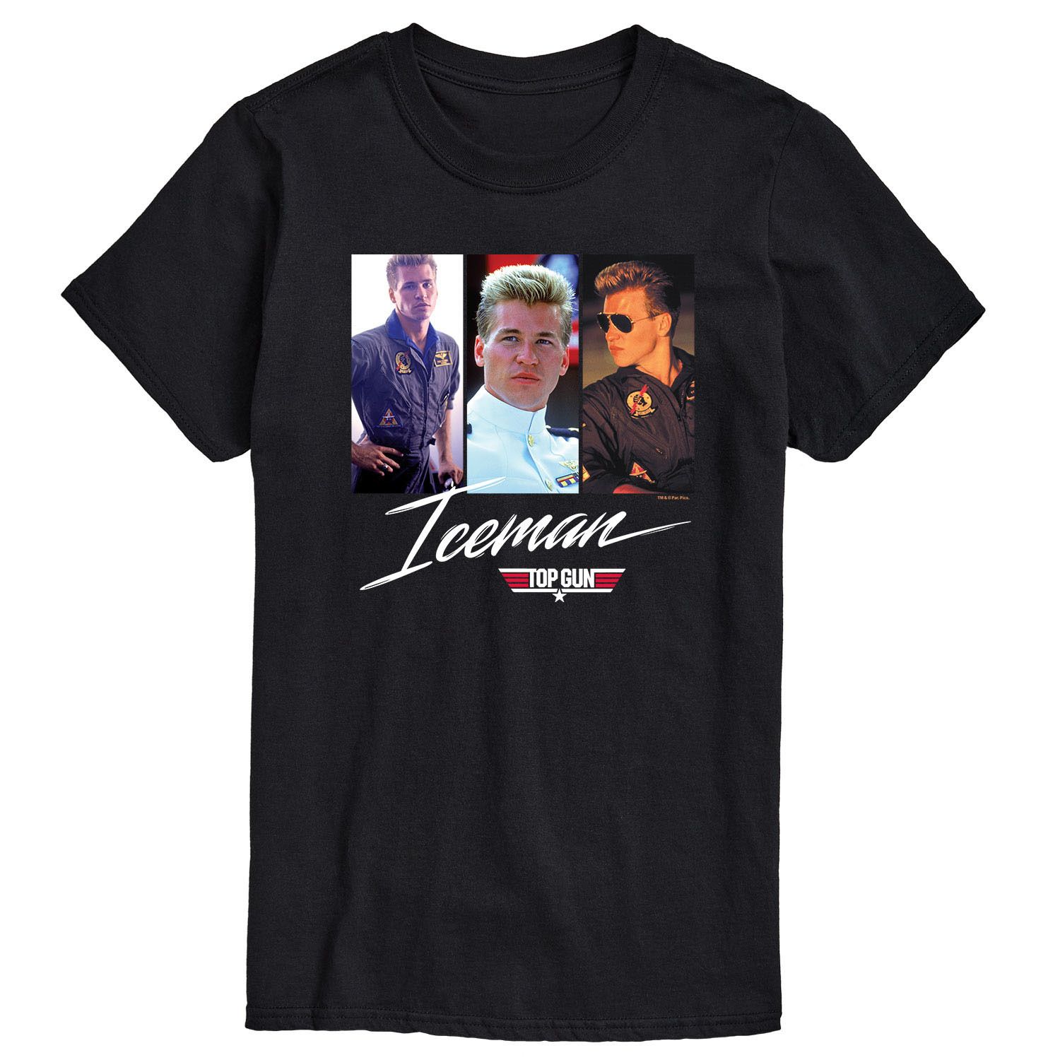 Мужская футболка Top Gun Iceman Licensed Character