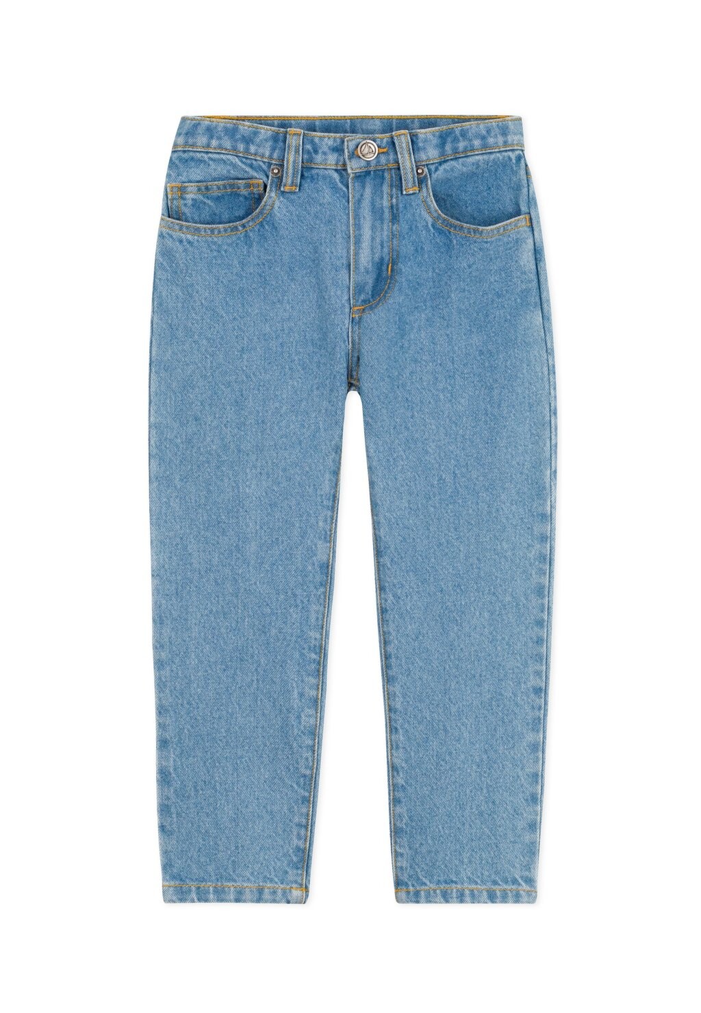 

Джинсы Straight Leg Petit Bateau, цвет ultra bleach