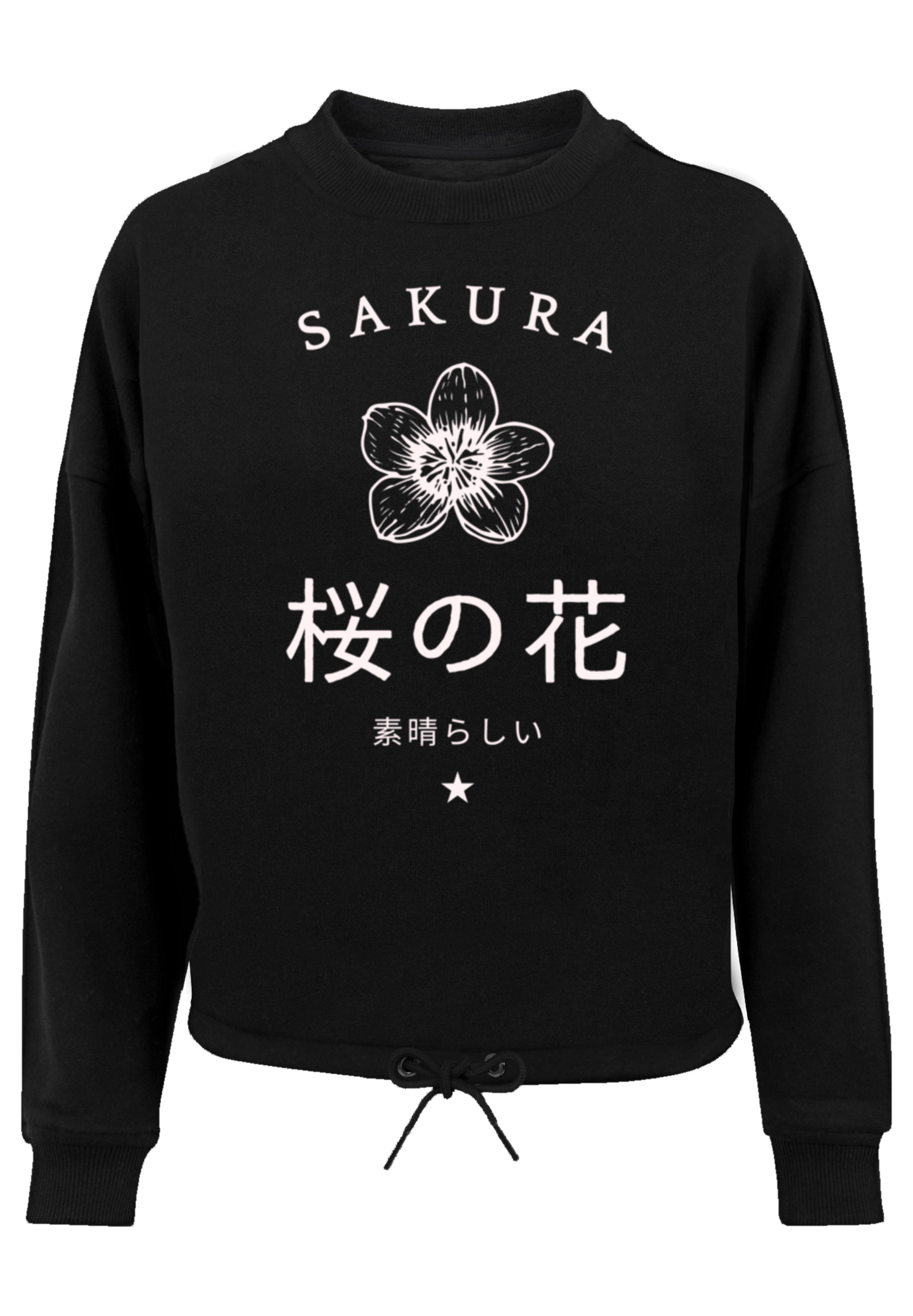 Толстовка F4NT4STIC Oversize Sakura Blume Japan, черный