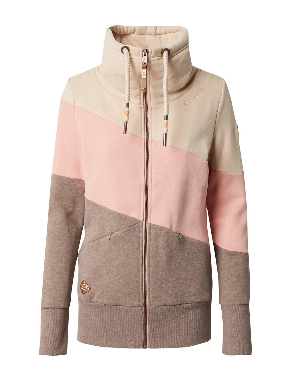 

Толстовка на молнии Ragwear RUMIKA, песок