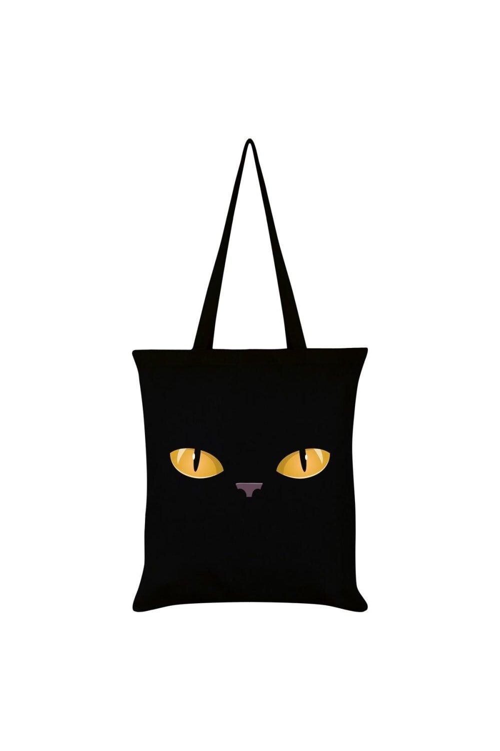 

Большая сумка с любопытным котенком Grindstore, черный