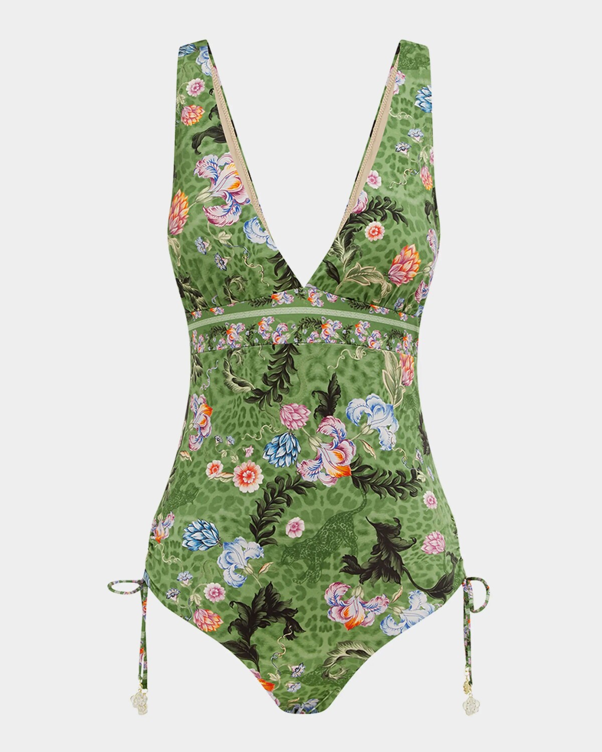

Сплошной купальник Jacquelin (чашка DD/E) Aqua Blu Australia, мультиколор