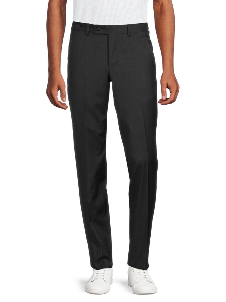 

Классические брюки Jerome из фактурной шерсти Ted Baker London, цвет Charcoal