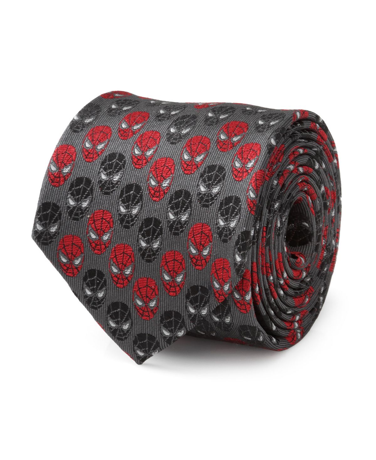 Мужской галстук с шевроном и изображением Человека-паука Marvel