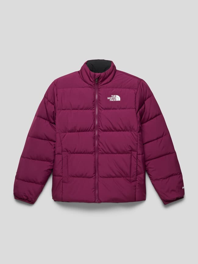 

Двусторонний пуховик The North Face, баклажан, Фиолетовый