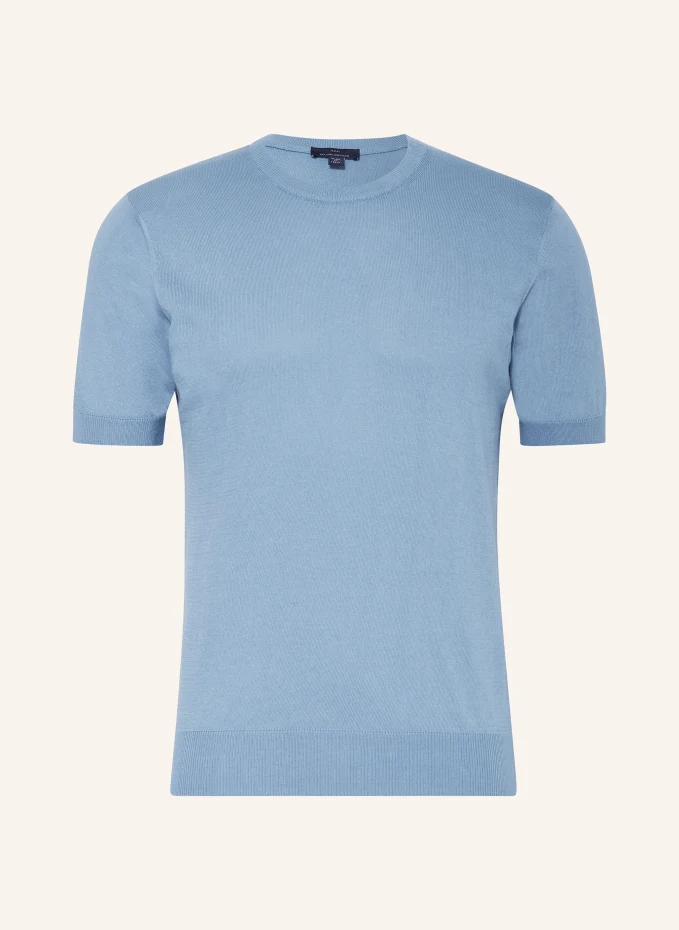 Трикотажная рубашка Eduard Dressler, синий