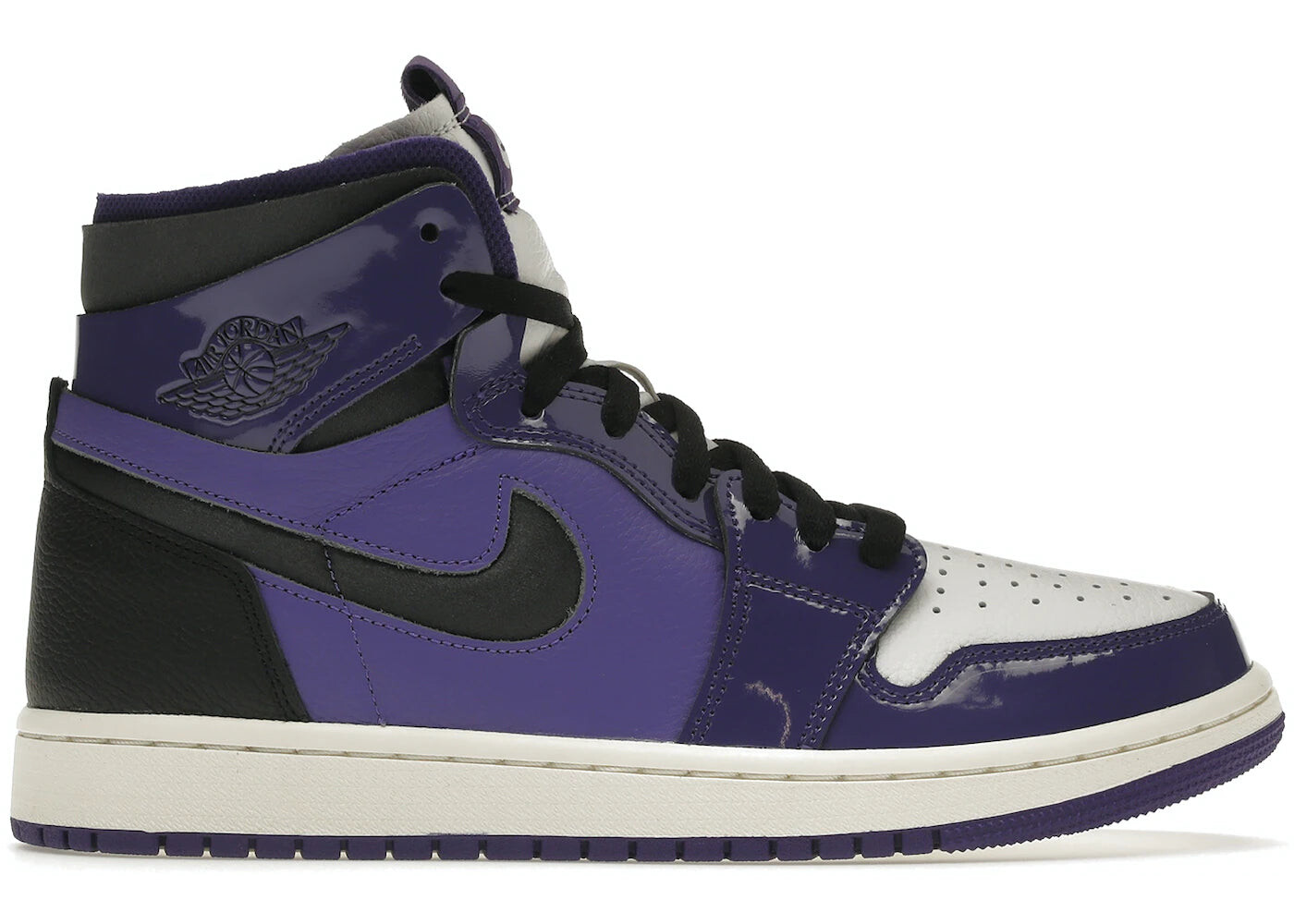 

Кроссовки Nike Air Jordan 1 High Zoom Air CMFT, фиолетовый / белый / черный