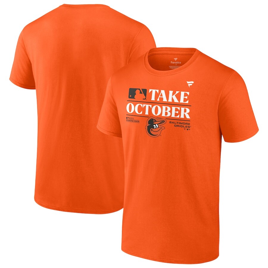 

Футболка с коротким рукавом Fanatics Branded Baltimore Orioles, оранжевый