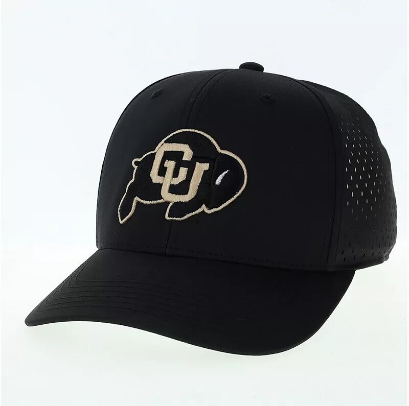 

Мужская регулируемая кепка League-Legacy Colorado Buffaloes Black Reclaim Mid-Pro