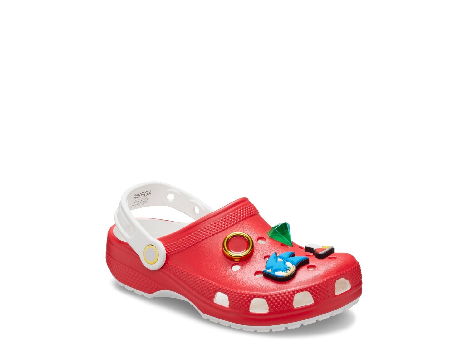 

Сабо Crocs Sonic The Hedgehog, красный