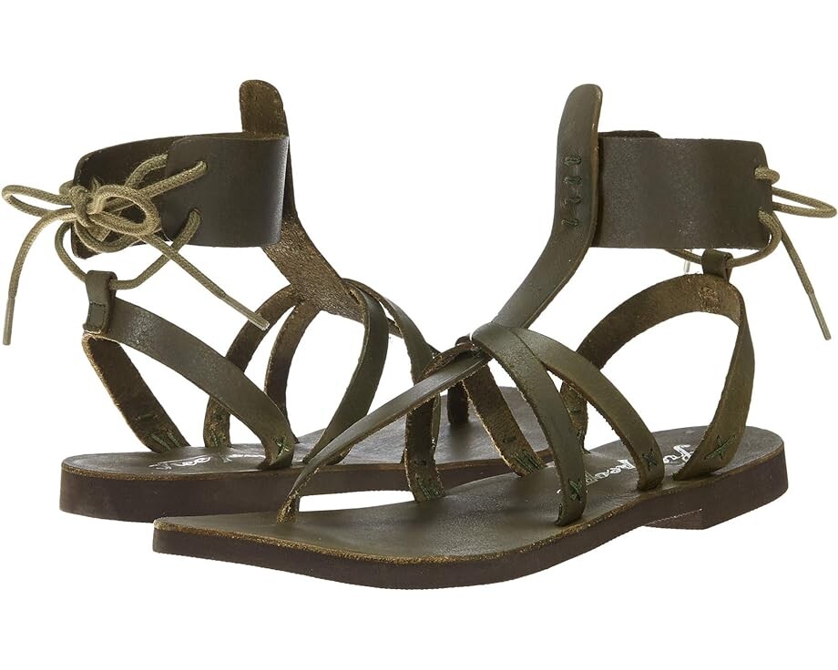 

Сандалии Free People Vacation Day Wrap Sandal, хаки