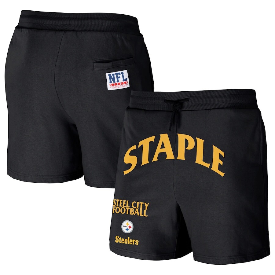 

Шорты Staple Pittsburgh Steelers, черный