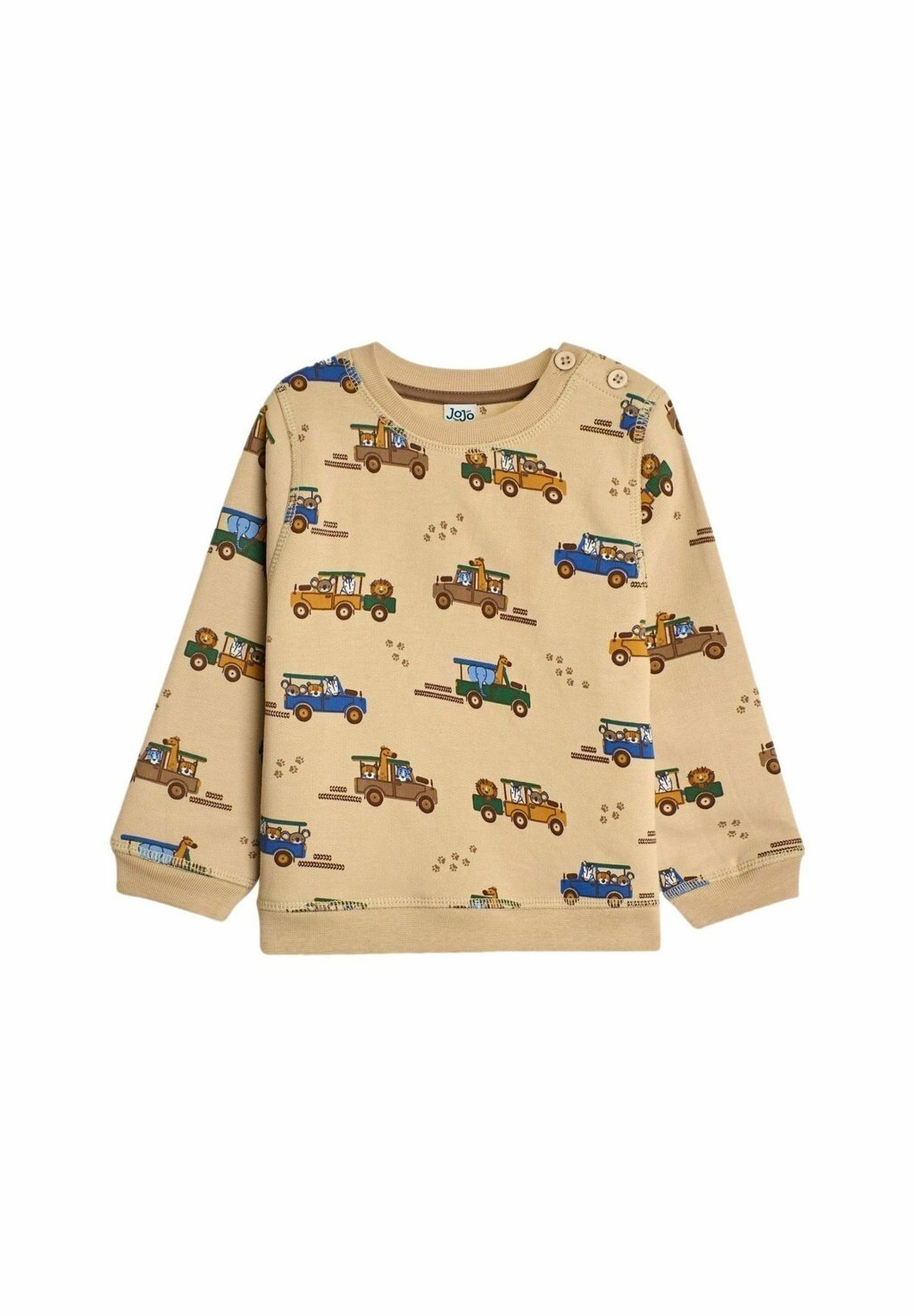 

Толстовка SAFARI JEEP PRINT REGULAR FIT JoJo Maman Bébé, бежевый