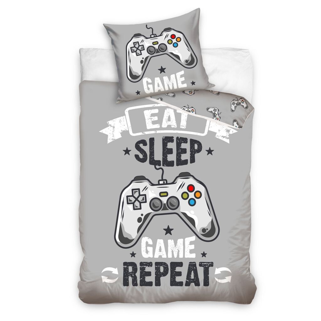 

Постельное белье Gamer 135х200+80х80 см, 100% хлопок termana Traum&Trend