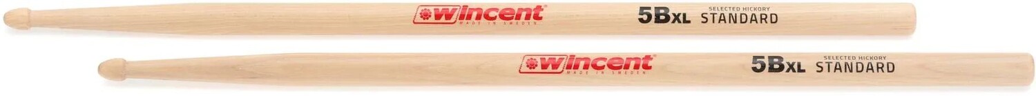 

Барабанные палочки Wincent Hickory - 5BXL - деревянный наконечник