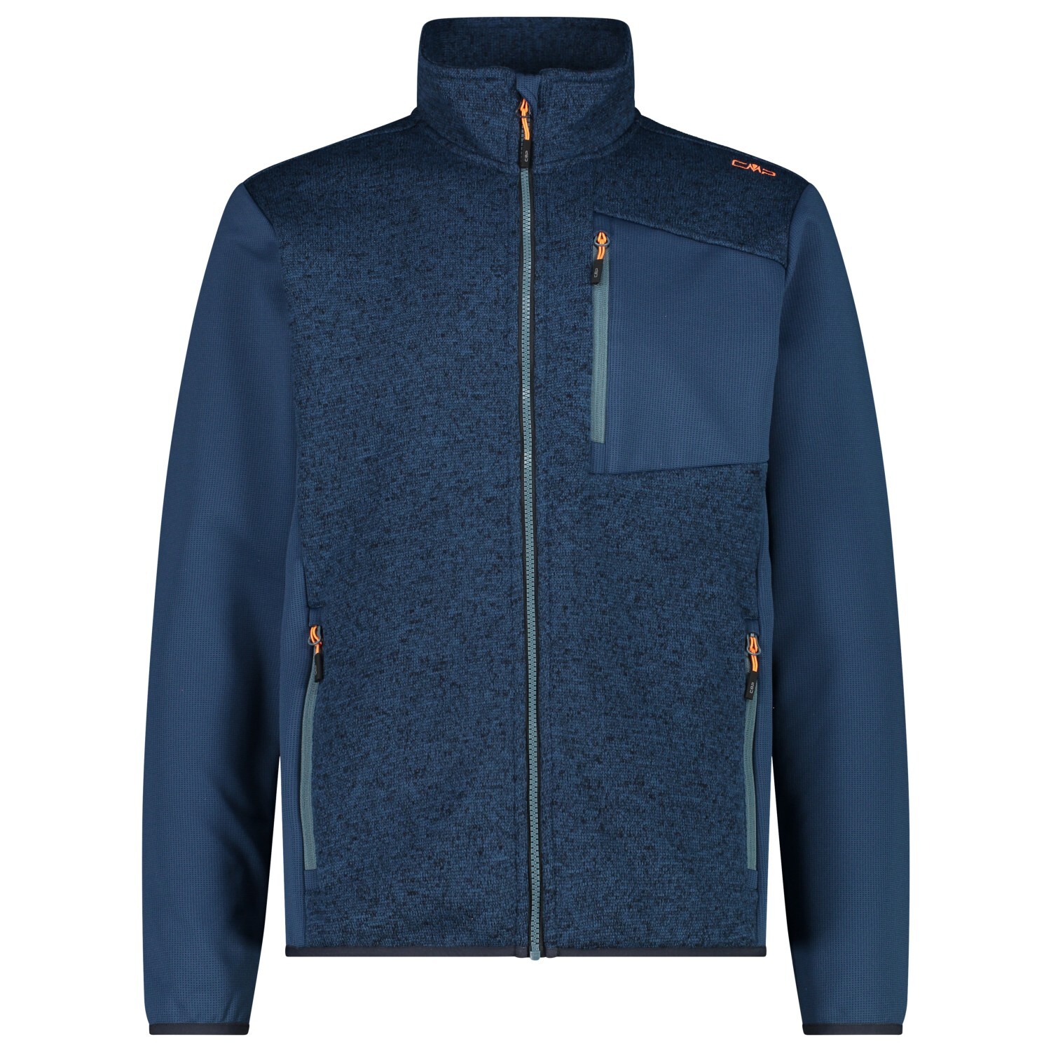 цена Флисовая жилетка Cmp Jacket Jacquard Knitted, цвет Bluesteel