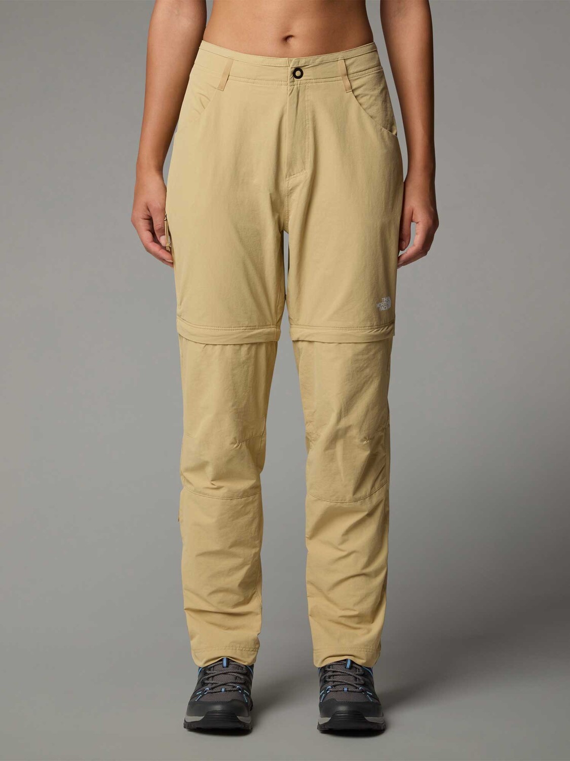 

Брюки The North Face W EXPLORATION CONV REG STRAIGHT PANT - E, серый