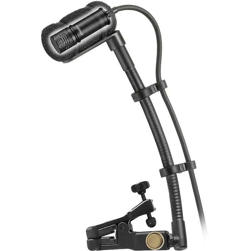 

Конденсаторный микрофон Audio-Technica ATM350UCH Cardioid Clip On Condenser Instrument Microphone