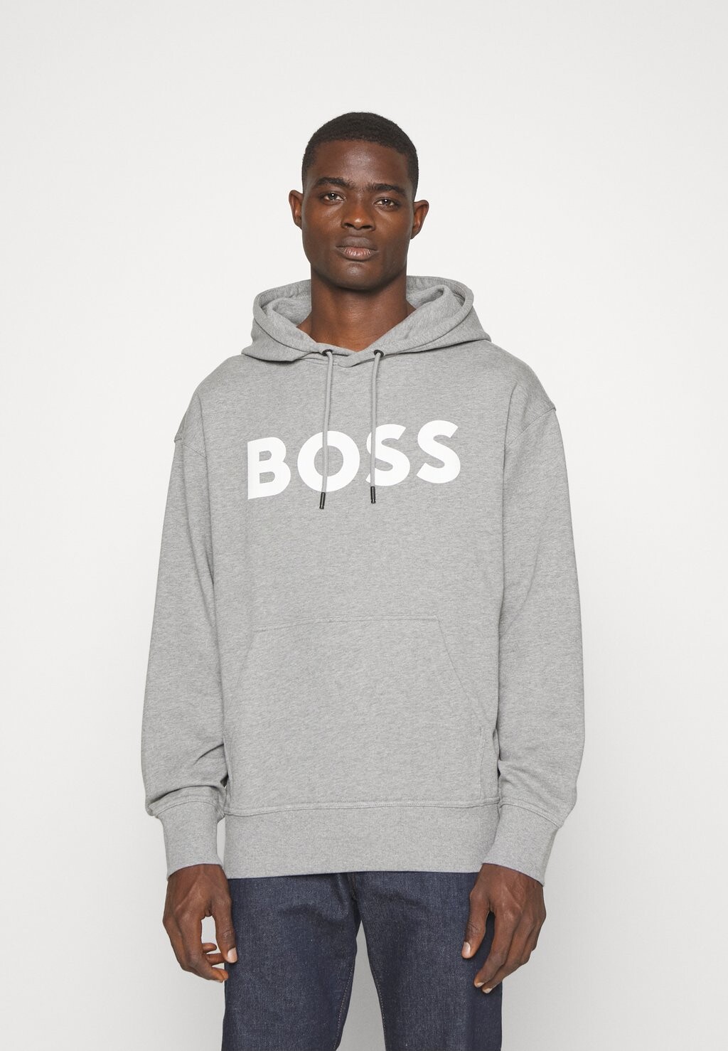 

Толстовка с капюшоном BOSS, Серый