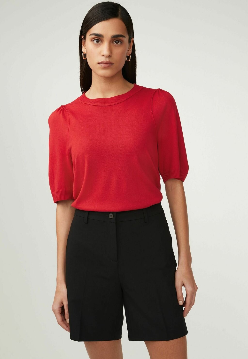 

Футболка базовая ROUND NECK PETITE Next, цвет red