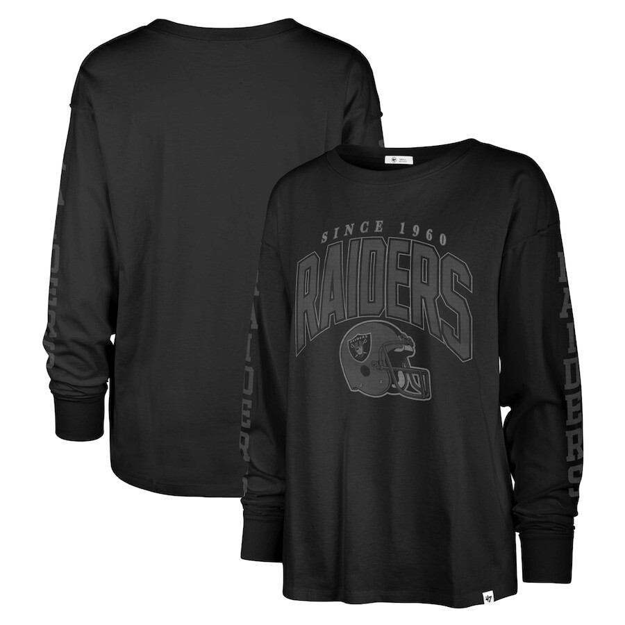 

Футболка с длинным рукавом 47 Las Vegas Raiders, черный